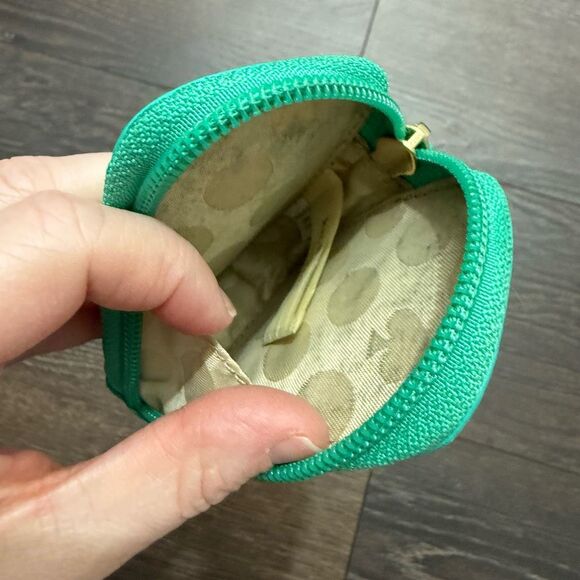 Kate Spade Turquoise Vibrant Popsicle Coin Purse Rare Hard to Find - Picture 3 of 3